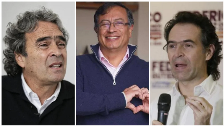 Gustavo Petro Fico Gutiérrez y Sergio Fajardo van a las