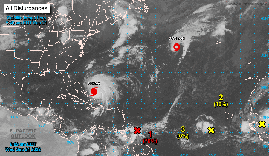 Huracán Fiona se eleva a categoría 4 en su avance a las Bermudas EL