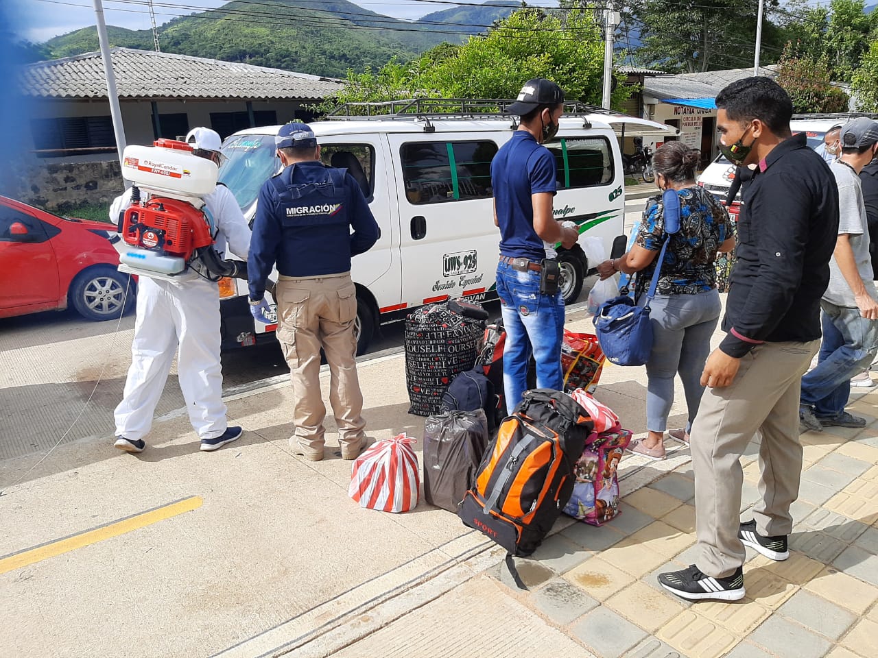 20 Migrantes Venezolanos Retornan A Su País De Manera Voluntaria Desde ...