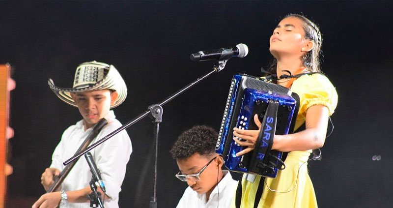 Children and young people start accordion competitions