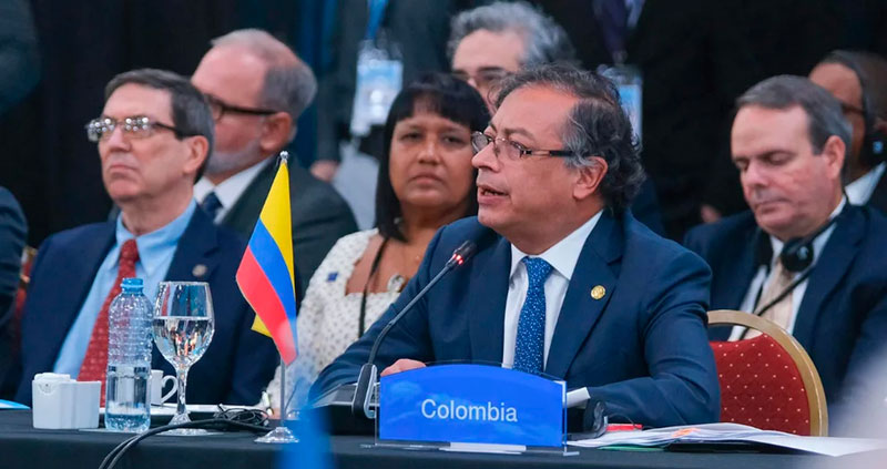 Petro offered the country as the venue for the dialogues between the ruling party and the Venezuelan opposition