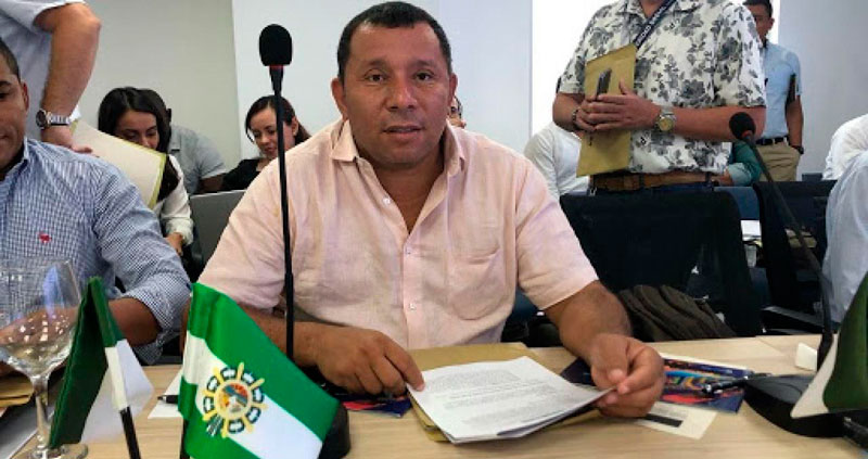 The mayor of El Copey, Francisco Meza Altamar, resigned