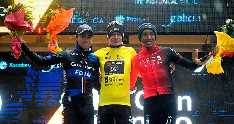 Egan Bernal achieved his first podium of 2024 in the World Tour