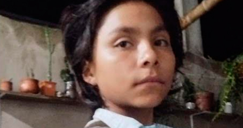 An Arhuaco youngster is lacking in Pueblo Bello