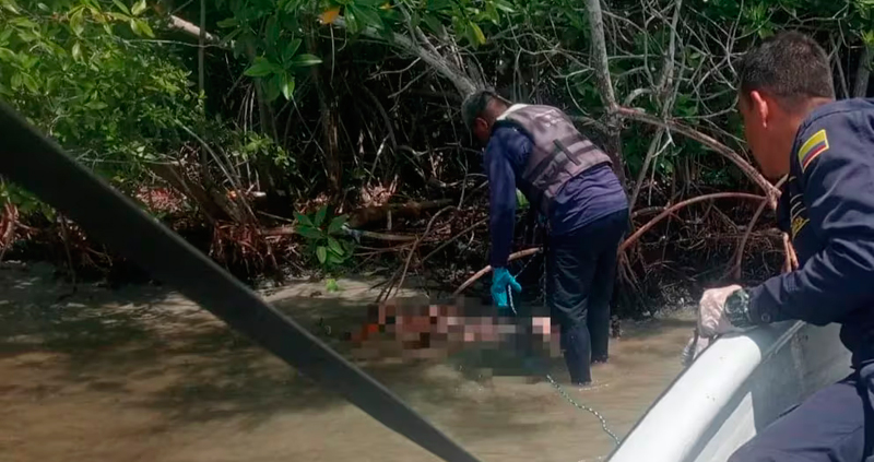 A fisherman found the body of a woman floating in Cartagena