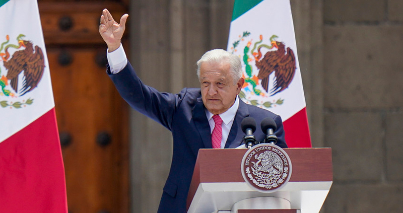 Lopez Obrador celebrates approval of judicial reform in Mexico