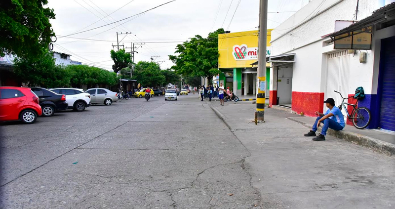 Shoppers at the Valledupar Market complained about parking restrictions