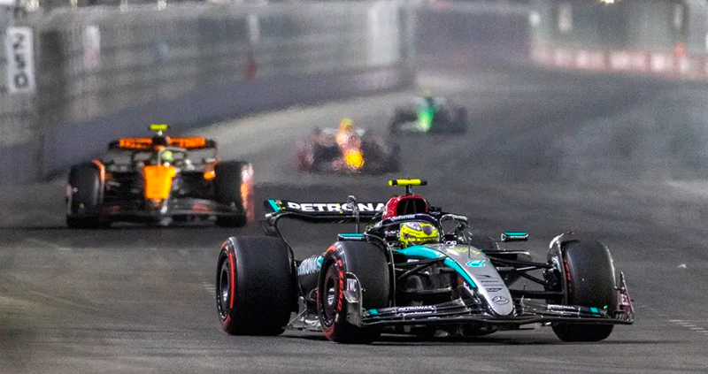 Hamilton once again claims the strength of Mercedes in the Las Vegas GP